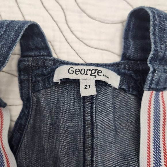 FREE W/ BUNDLE [2T] Denim Short Overalls - Picture 3 of 7